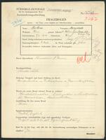 Applicant: Zalars, Jeni; born [no date] in Nové Mesto nad Váhom (Slovakia); widowed.