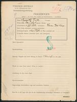 Applicant: Drill, Herta; born 24.5.1912 in Laa an der Thaya (Austria); single.