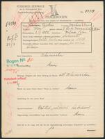 Applicant: Cypkin, Joachim; born 2.9.1882 in Vilnius (Lithuania); married.