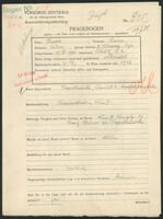 Applicant: Bader, Hans; born 29.11.1906 in Pohořelice (Jihomoravsky kraj, Czech Republic); married.