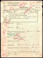 Applicant: Steiner, Franziska; born 11.7.1903 in Vienna (Austria); single.