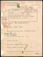 Applicant: Strauss, Richard; born 1.2.1899 in Vienna (Austria); married.