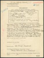 Applicant: Schirok, Rosa; born 1912 in Steyr (Austria); single.