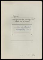 Chamber music for piano 4 hands and string orchestra (manuscript).