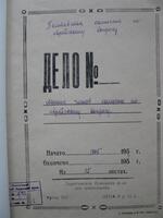 Мнения членов комиссии по еврейскому вопросу "о вредном влиянии экономической деятельности евреев на быткоренного населения". В деле - "Еврейский вопрос с русской точки зрения".