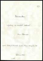Parambo ( manuscript) : a fantasy on oriental melodies.