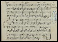 Lieder (manuscript).