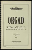Sheva and Elul (Kaleidosphone no. 7) : wind orchestra / Ben-Zion Orgad.