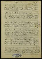 [Elegie and improvisation] (manuscript). 18.III.37