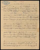 שני שירים (כתב יד). IV/1939