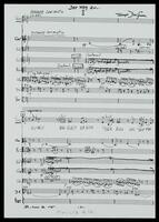 Tsu a jidishe tentzerin (photocopy of manuscript) / Joseph Dorfman.