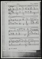 Choral (photocopy of manuscript) / Joseph Dorfman.
