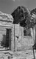 ירושלים: עבודות שימור בבית כנסה "החורבה".