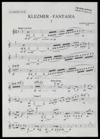 Klezmer-Fantasia / Joseph Dorfman.