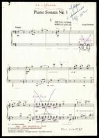 Piano Sonata No. 1 / Joseph Dorfman.