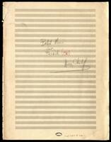 Ballet music (manuscript) : for Pesach / Aaron Charloff.