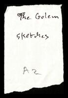The Golem (manuscript).