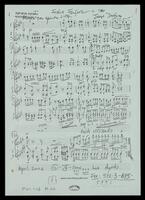 Festive Fanfare (photocopy of manuscript) / Joseph Dorfman.