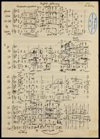 English folksong (arrangement - manuscript).