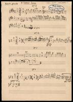 5 Passover tunes (arrangement - manuscript).