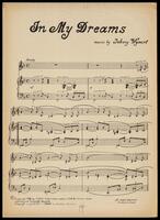 In my dreams / Music by Johnny Wynert.