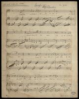Del rosal vengo, mi madre (manuscript) : [for voice and piano] / [text: Gil Vicente / translation: Emanuel Geibel].