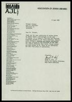 Association of Jewish Libraries.