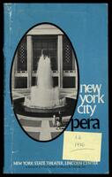 New York City Opera, New York State Theater, Lincoln Center, "Ashmedai" .[archival material].
