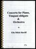 Concerto : for Piano, Timpani obligato & Orchestra