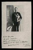 Sir Herbert Samuel. Photograph dedicated to Mordechai Golinkin, February 1925 .[archival material].