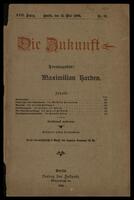 Die Zukunft XVII.33, 1909.
