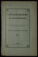 Festrede zu Grillparzer.