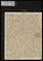 מכתבים מאת חנה סנש - 1940.