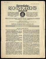 Case rulings of the Prisenhof Hamburg 1939-1943.