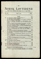 Nowegian Prize law and cases.