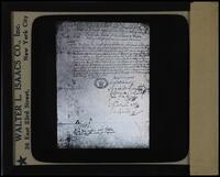 Petition of the Jews of England to Oliver Cromwell, dated March 24, 1655.