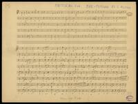Haftorah for Bar mitsvah (manuscript).