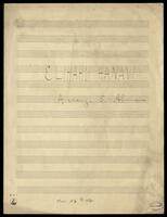 Eliyyahu ha-Navi... Bimhera Yavo Elenu (manuscript).