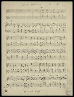 [2 psalms for choir and piano] (manuscript).