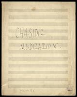 Chassidic meditation (manuscript).