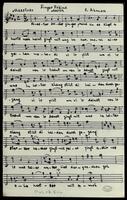 Singer Friend : march (manuscript).