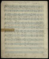 Kdei lehodos Leshimcho (manuscript) / text: Ch. N. Bialik.