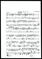 Interlude (photocopy of manuscript) : Piece for Piano / Anatoly Boyarsky.