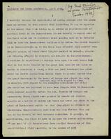 Statement for press conference April 27th, 1942.
