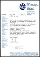 Ta'ali World Movement for a United Israel.