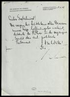 Hitler's testament.