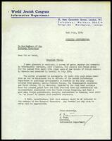 WJC Information Departments publications 1954.