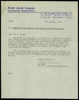 WJC Information Departments publications 1952.