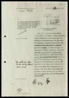 Globke, Hans, to the police president.