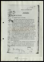 Draft of a law stripping German Jews of their German names.